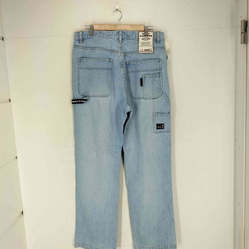 ファットファーム PHAT FARM サイドポケット刺繍 ペインターデニムパンツ メンズ  34